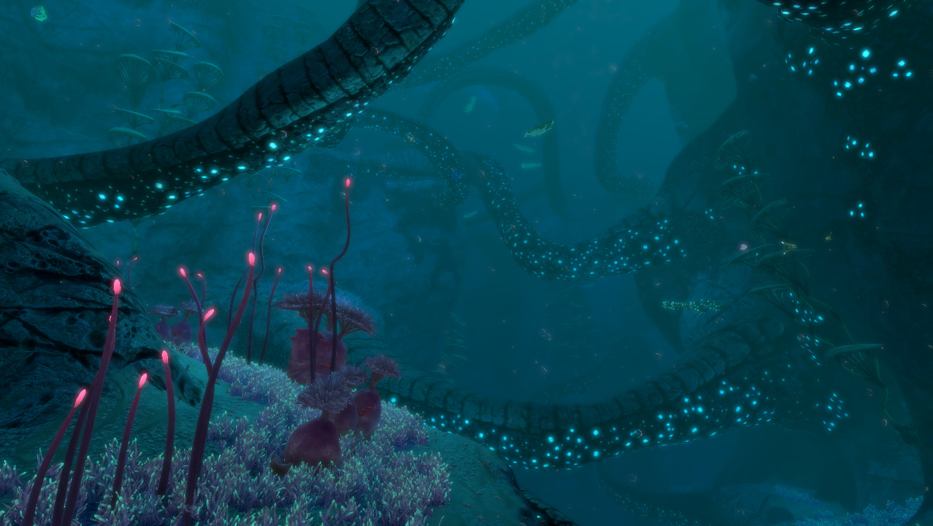 Извилистые мосты Subnautica below Zero