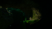 Another view of the largest cave