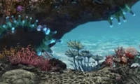 Pygmy Fans in early coral reef Concept Art