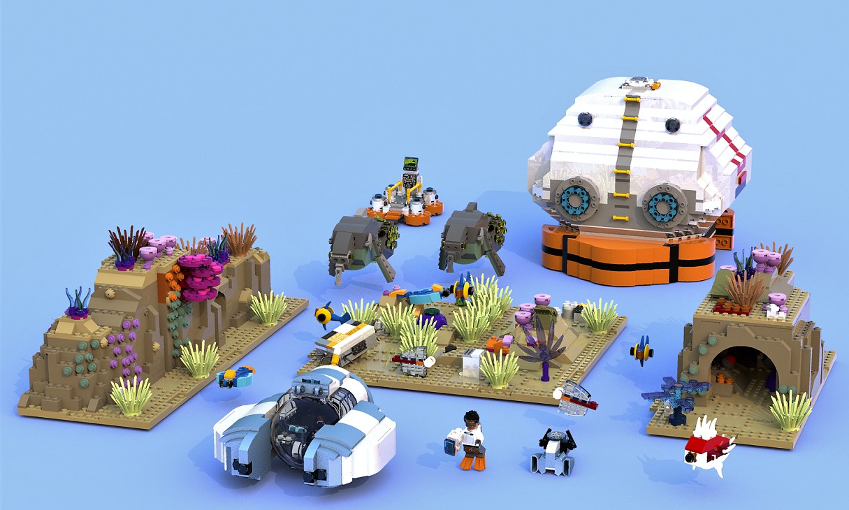 Subnautica lego sets for sale outlet