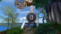 A Hatch creating stairs on land