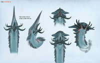 Earlier Ice Worm design - by Alex Ries