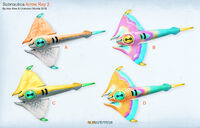 Arrow Ray variants- By Alex Ries