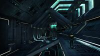 Quarantine Enforcement Platform interior Concept Art 1 by Pat Presley