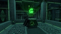One of Alien Data Terminals inside the Quarantine Enforcement Platform