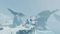 The iceberg the Satellite crashed into