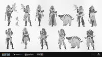 Marguerit Maida concept sketches by - Aleksandar Mihailović