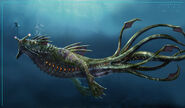 Sea Dragon Leviathan concept art