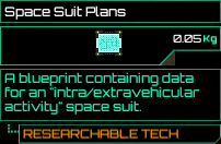 Space Suit Plans