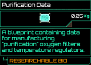 Purification Data