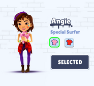 Angie, special Hong Kong surfer