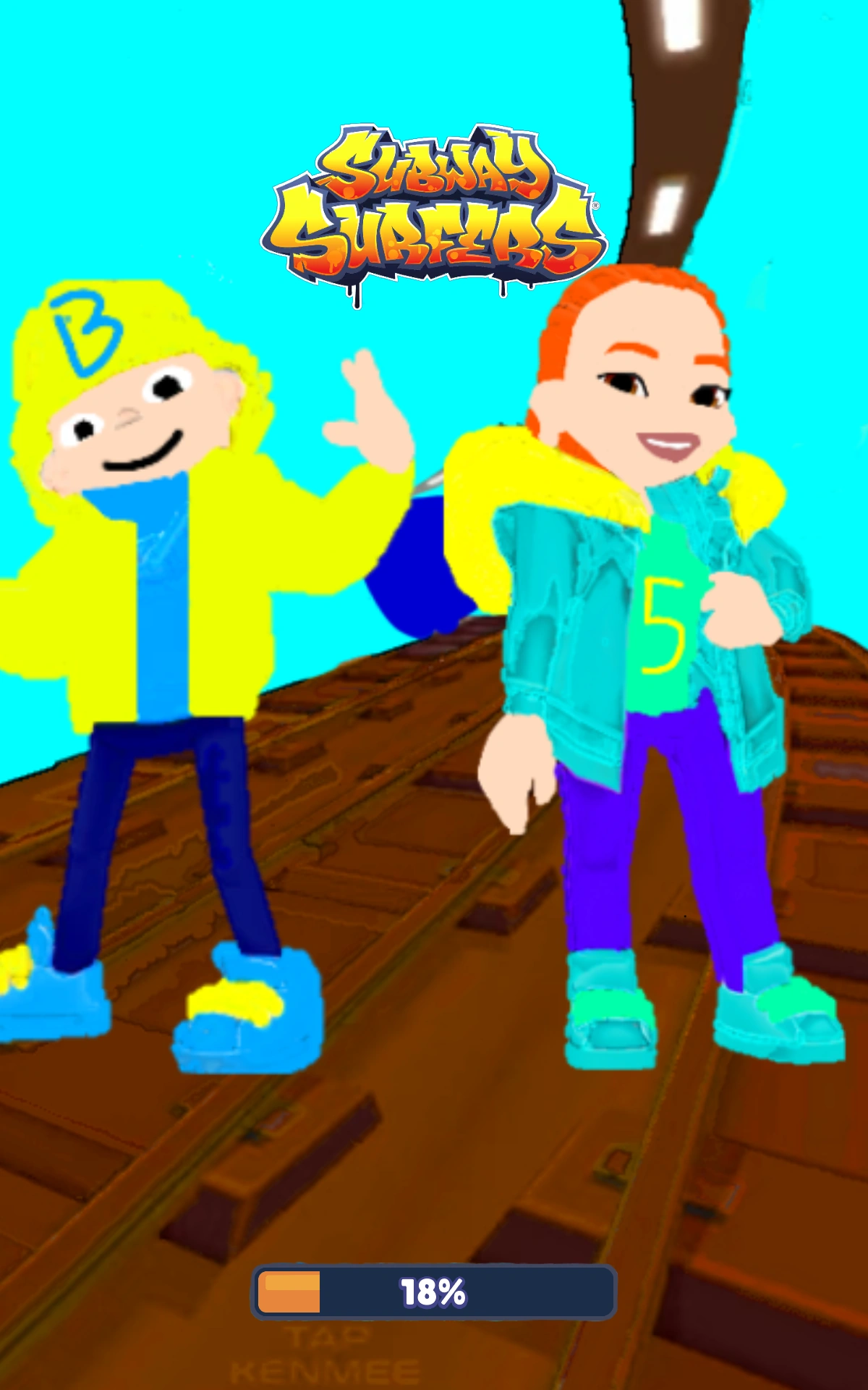 YELLOWSUIT SUBWAY SURFERS visual data 2