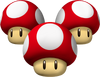 Triple Mushroom - Mario Kart Wii