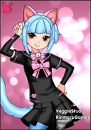 Harumi in Kitty Idol Dress Up Game on Rinmaru Games