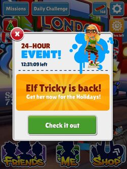 Subway Surfers X-mas Elf Jake vs Elf Tricky vs Elf Yutani Gameplay
