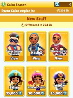 Unlocking Super Runner Fernando & Diego Flamenco Outfit Subway Surfers  Cairo 