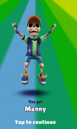 I can't wait for Subway Surfers team to release Manny Character