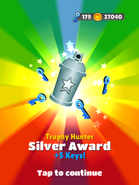 Trophy Hunter - Silver Award