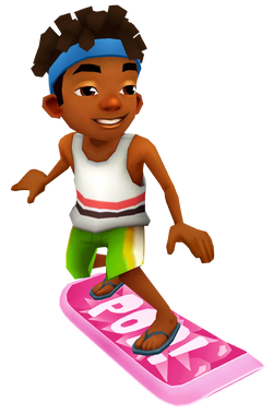 SUBWAY SURFERS EDISON URBAN TRAJE DESBLOQUEADO ♡ ♥ em 2023