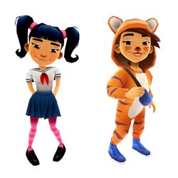 User blog:Caitlin Reece Alex Francisco/Aina and Zuri, Subway Surfers Wiki