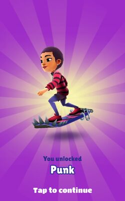 Subway Surfers Berlin com a rockeira Nina 