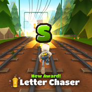 Letter Chaser Award