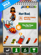 Trying out Hot Rod with Tony