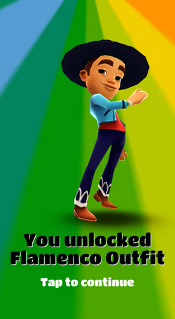 Unlocking Super Runner Fernando & Diego Flamenco Outfit Subway Surfers  Cairo 