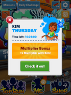 Kim Thursday in