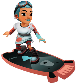 SUBWAY SURFERS BERLIN 2021 : NINA WHITE NIGHT OUTFIT 