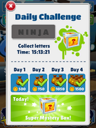 Daily Challenge - Ninja