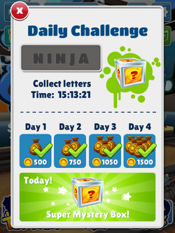Subway Surfers London: Word Hunt of the Day - JACK 
