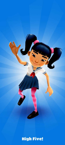 Harumi, subway Surfers, frizz, new Orleans, Subway, Mobile game, model  Sheet, mascot, superhero, wiki