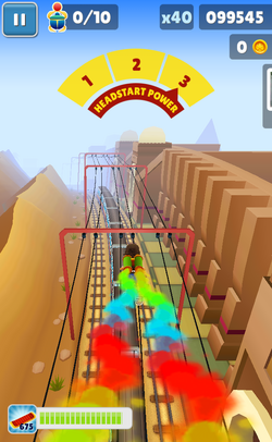 Use 10 Headstarts - Subway Surfers 