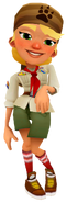 Olivia with Tasha's pose