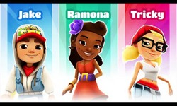 SUBWAY SURFERS HAVANA RAMONA PIÑA TRAJE GAMEPLAY ♡ ♥ 