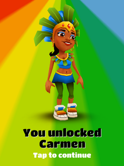 Carmen, Subway Surfers Wiki BR