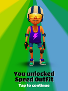 Unlocking Nick's Speed Outfit