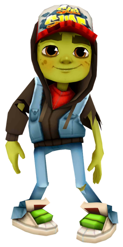 Zombie Cartoon png download - 720*1620 - Free Transparent Subway Surfers  png Download. - CleanPNG / KissPNG