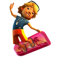 Brody on the Sunset Thumb Up