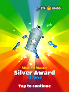 Mission Master - Silver Award