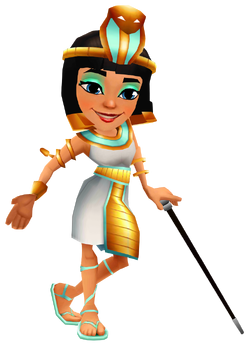 Subway Surfers on X: #ShopUpdate Explore the sandy seas of Egypt with the  Cairo crew. 😎 Unlocks Kareem, Jasmine, Zuri - including Jasmine's Safari  Outfit and Zuri's City Outfit. Available ALL update.