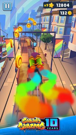 Subway Surfers World Tour - San Francisco Trailer  Visit the colorful  Subway tracks of San Francisco! Meet Jenny, the peace loving surfer, and  show off on the new Groovy board! Update