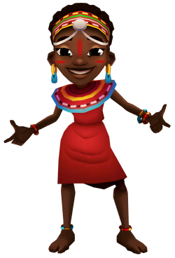 Subway Surfers - Don't you love Zuri's smile? :) #SubwaySurfers #Kenya