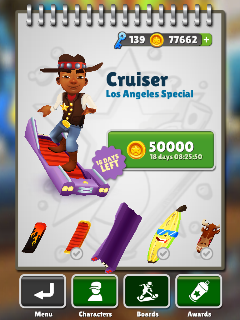 Subway Surfers Boards: 10 Most Favorite of All Time (Updated)