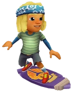 Dylan surfing on Renegade #2