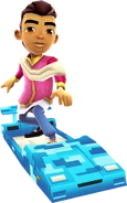 KareemSilkDesertRacer.png (280 KB) Kareem in his Silk Outfit surfing on Desert Racer