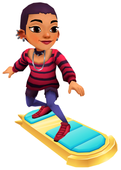 SUBWAY SURFERS BERLIN 2021 : NINA WHITE NIGHT OUTFIT 