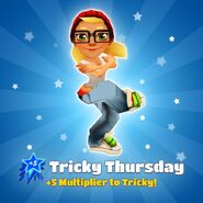 Tricky Thursday promo