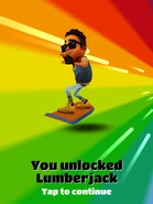 Unlocking Lumberjack with Tony